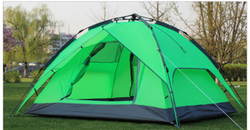 3-4 person waterproof outdoor auto orange military tent