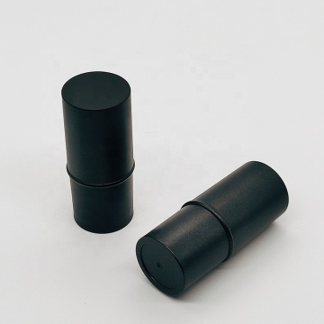Black Rotating Cosmetic Stick Containers for Foundation, Contour, Blush, Highlighter, Concealer & Deodorant
