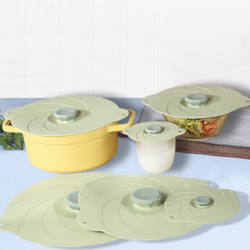 Eco-Friendly Reusable Silicone Bowl Covers with Suction
