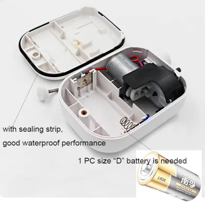 Waterproof Wireless Battery Operated Aquarium Aerator - Single Outlet Fish Tank Oxygen Generator