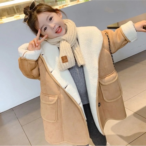 Baby Girl Hooded Loose Jacket Kids Jacket