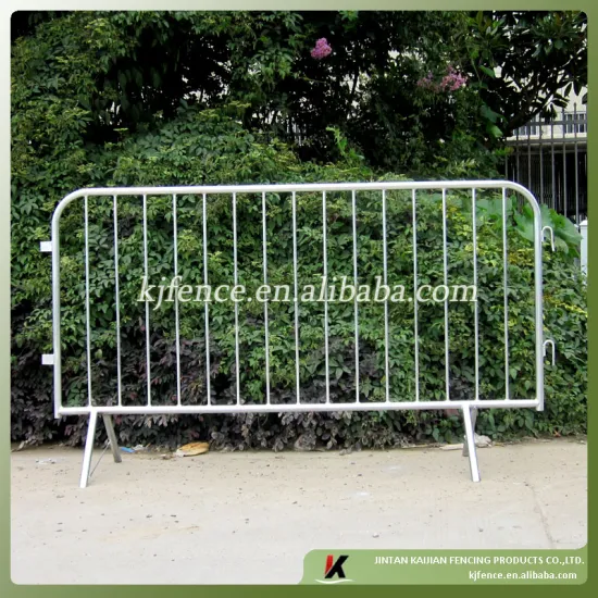Big event crowd control metal barrier