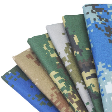 Affordable Digital Camouflage Fabric - 65% Polyester 35% Cotton Woven Twill for Men's Shirts