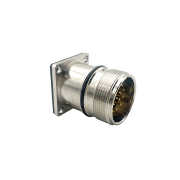 17pin clockwise IP67 M23 Flange Installation Connector