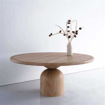 Modern Solid Wood Dining Table and Chair for Coffee Shop and Home