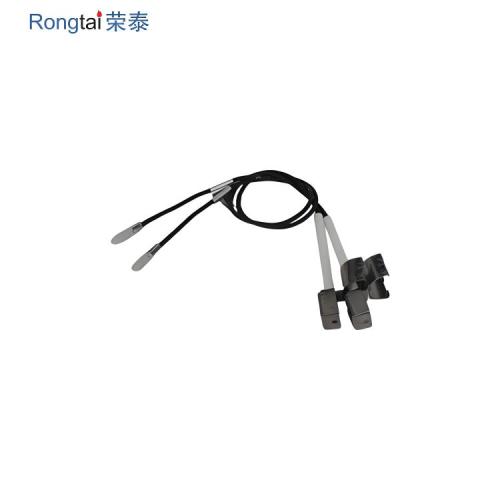 Spark plug ignition electrode needle for gas burner