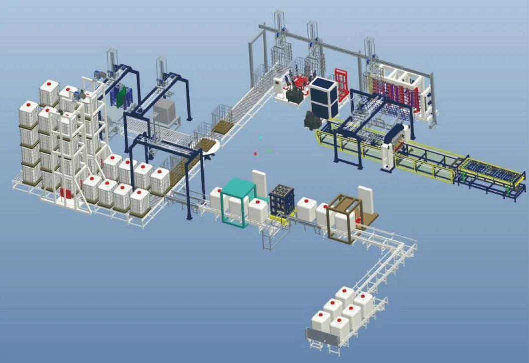 High Quality Tank Cage Mesh Welding Machine for Ibcs Cage Production Line