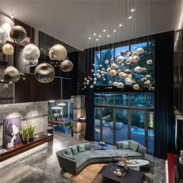 New Design Pearl Ball Fashion Villa Chandelier Pendant
