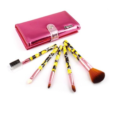 high quality 5pcs custom makeup brush set