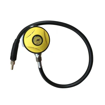 Adjustable 2nd Regulator Snorkel Tube for Comfortable Scuba Diving and Swimming