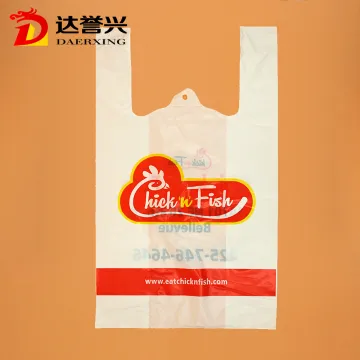 Heat Seal Plastic Handle Bag Wholesale