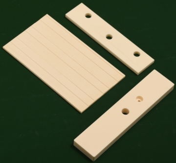 Light weight 95% alumina ceramic plate