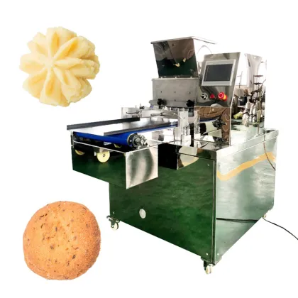 Industrial Machinery for Making Biscuits: Sweet Almond Crispy Cookies Machine