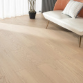 Herringbone Brush White Oak Engineered Wood Floor