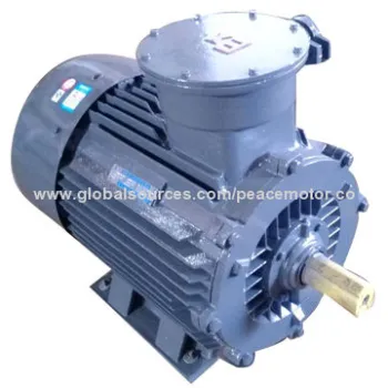 3-phase Asynchronous Gear Motor, Explosion-proof, Frame Measures 63 to 355mm