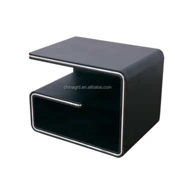 Budget-Friendly Luxury Leather-Look PU PVC Bedside Tables for Bedrooms