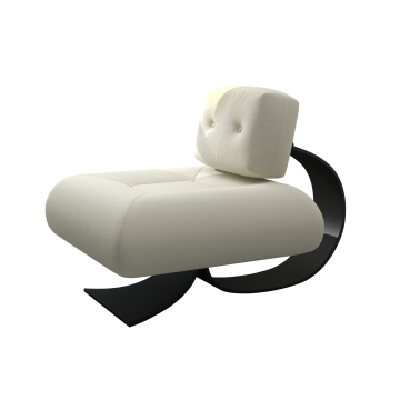 Luxury Velvet Lounge Chair - Modern Indoor Furniture for Living Room