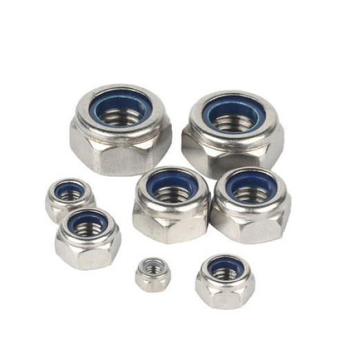 DIN980 Stainless Steel Lock Nuts nylon nut