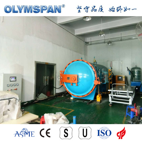 ASME standard carbon fiber material treatment autoclave