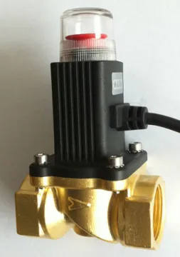Brass Gas Electromagnetic Valves Work with Gas Detector