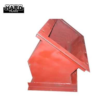 Hardfaced Wear Resistance Steel Pipes In Cement