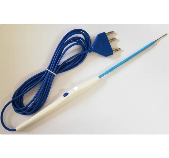 Hand control disposable electrosurgical ESU pencil