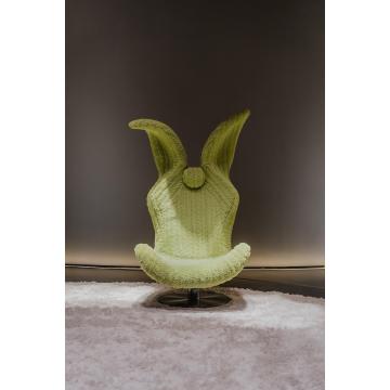 Cómoda silla de lectura de sillón para sala de estar