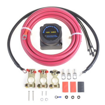 Smart Isolator Harness Kit for 12V 140A Dual Battery Isolator Controller - RV Yacht Retrofit