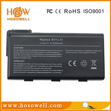 UN3480 Lithium ion Battery BTY-L74 for lenovo A5000 A6000 CR500X CR600 CR600X 5200MAH
