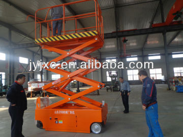 self-propelled scissor lift 6m 300kg (electric motor)