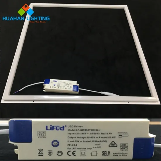 IP20 Panel LED Light, 60x60 cm Backlit Frame with High-Quality European Standard Driver