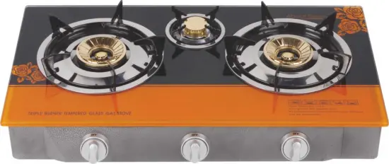 Glass Top Table Gas Stove