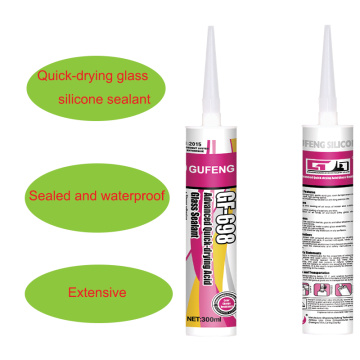 Chinese cabinet specific adhesive Advanced quick drying acidic glass sealant for kitchen Manufactory