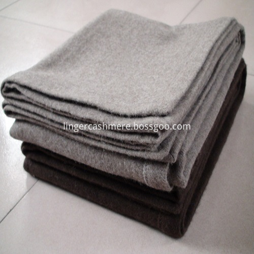 Pure Colour Wool Blanket