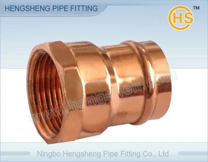 Copper Solder Ring Female Adapter C X F