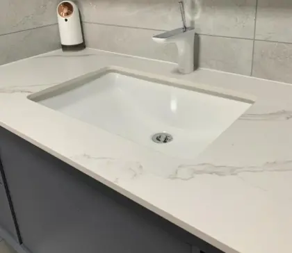 Washing machine combination cabinet countertop