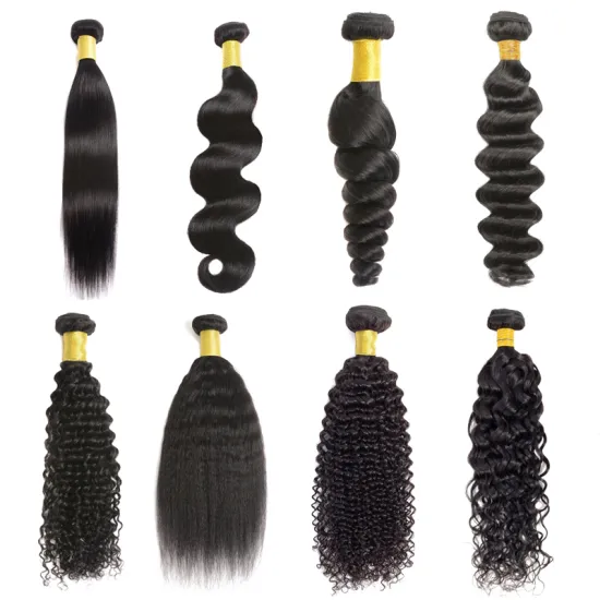 Wholesale human hair extension Brazilian body wave bundles with closure