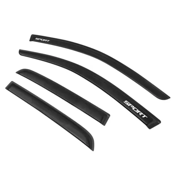 Acrylic Black Weather Shield Rain Visor for Mitsubishi Mirage G4 2014-2023 Accessories