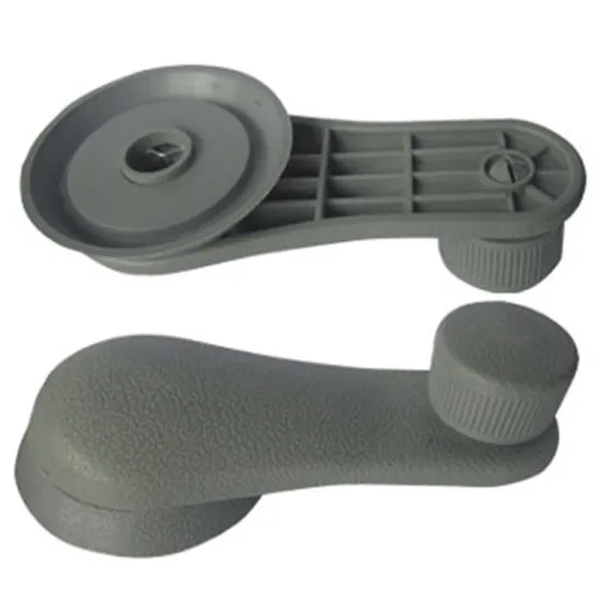 Black Universal Removable Plastic Car Window Crank Handle for Automotive Glass