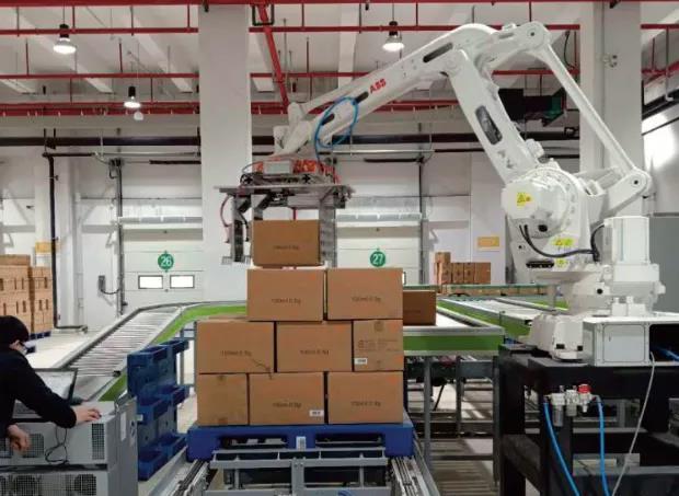 Automatic painting robot 6 axis robot arm 10kg palletizing pick and up industrial arm for product-line