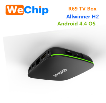 2017 Hotest Allwinner H2 Android 4.4 Quad-Core 1G 8G OTT TV Box R69