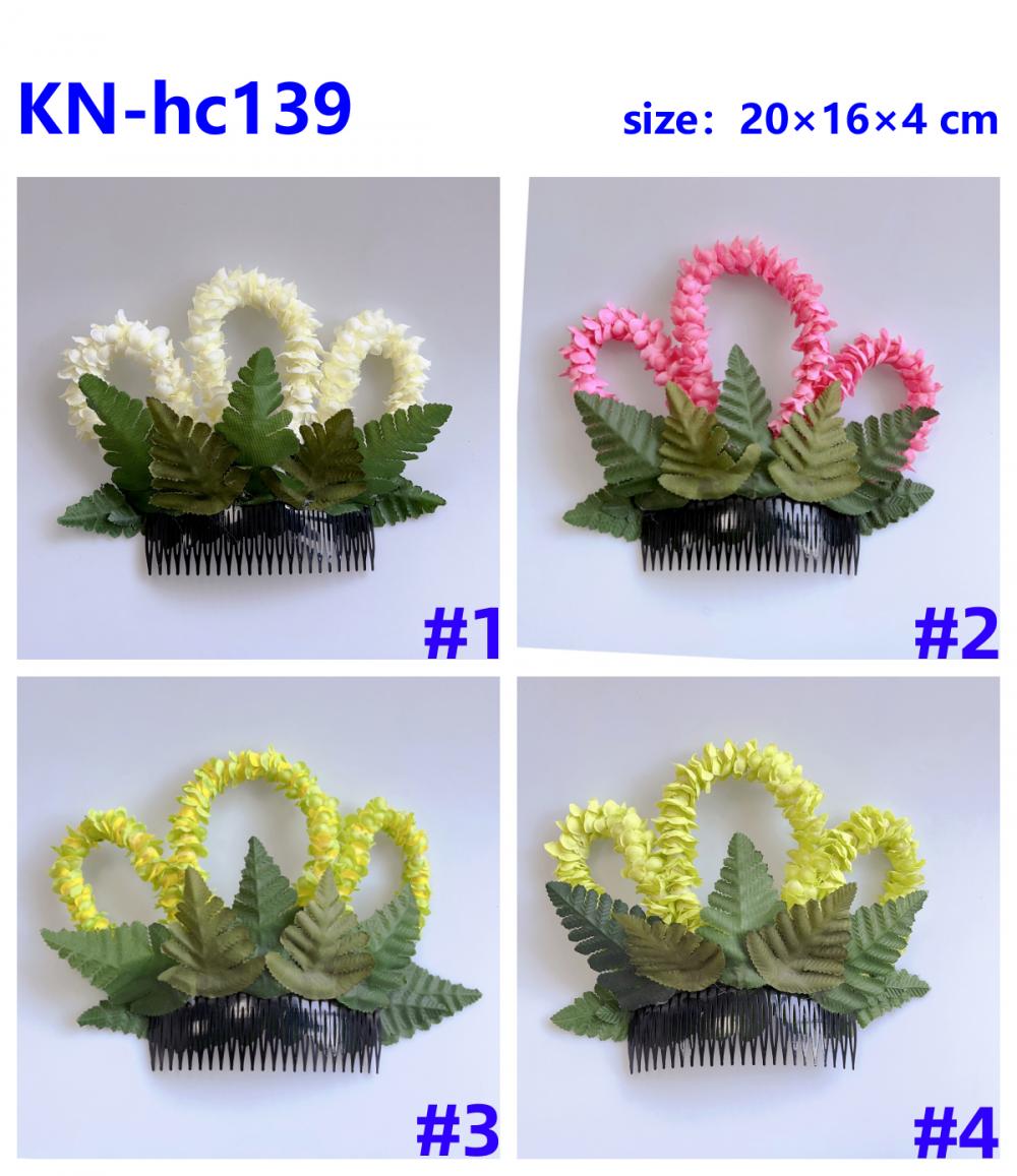 Kn Hc139 Flower Hair Comb