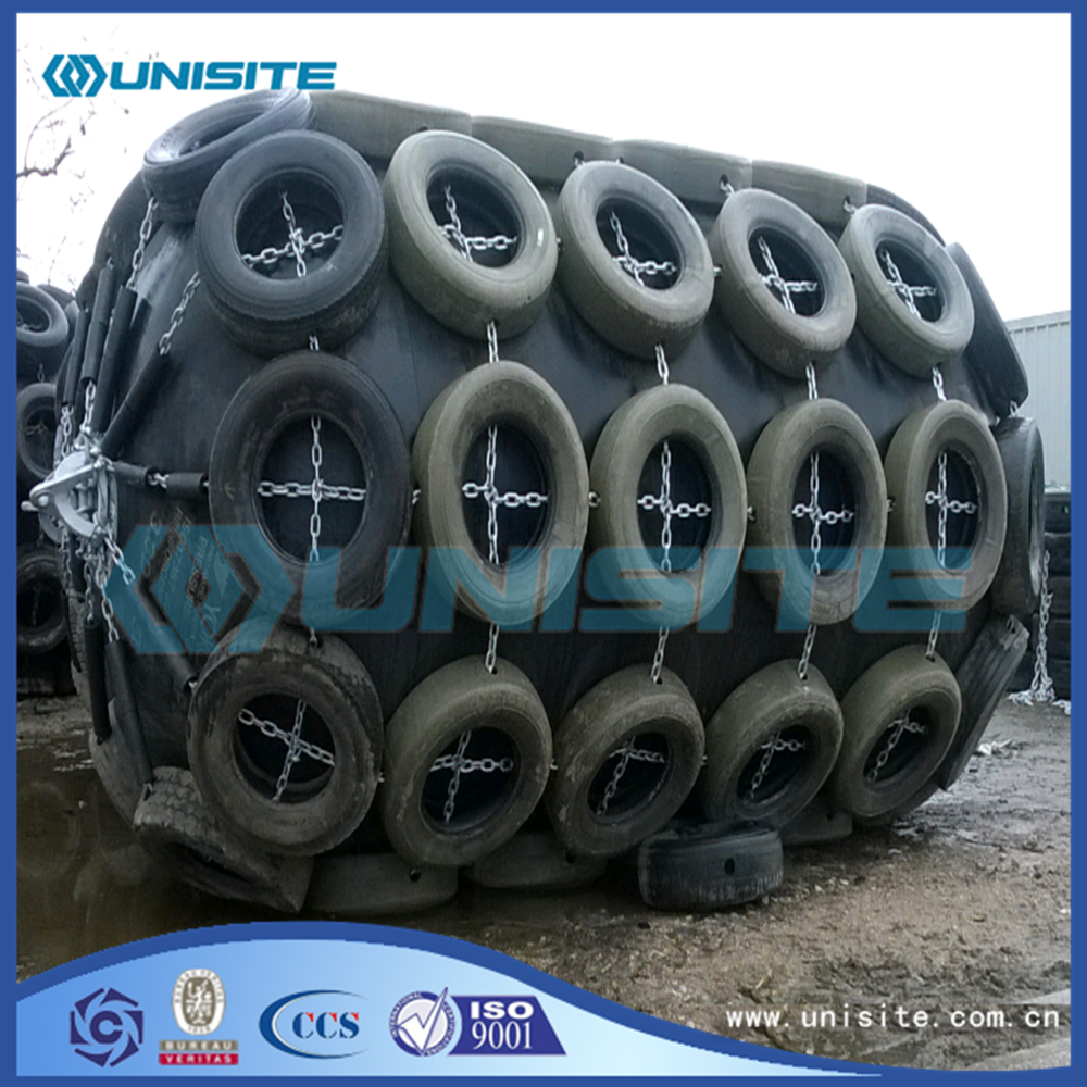 High strength marine rubber fender