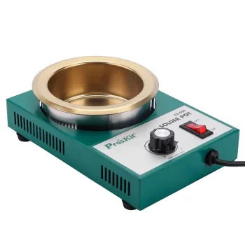 Solder Pot Tin Melting Furnace with Thermoregulation for Soldering and Desoldering - 200~450°C
