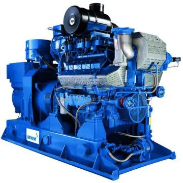 600kW Germany MWM Brand Wastewater Biogas Generator