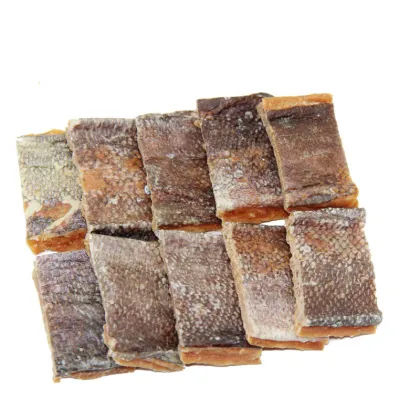 Factory Direct Salmon Meat Chunks for Pet Training Dog Snacks