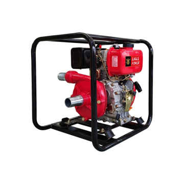 High Performance Manual Diesel Cast Iron High Pressure 2 Inch Water Pump Set