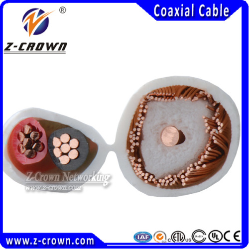 Factory Supply Coaxial Cables RG59 with 2 power cable CCTV Cable