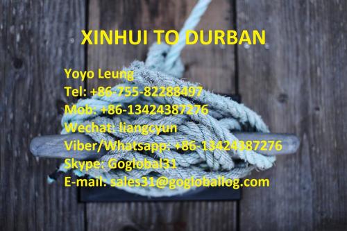 Jiangmen Xinhui Sea Freight ke Afrika Selatan Durban