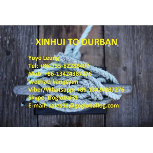 Jiangmen Xinhui Sea Freight to South Africa Durban